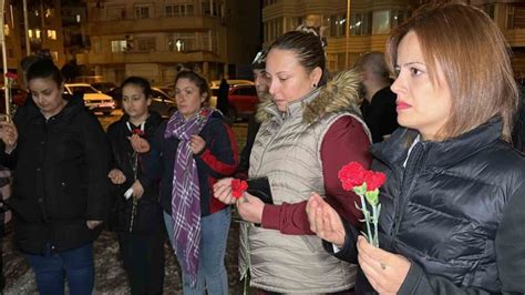 120 kişiye mezar olan Eda Apartmanı’nın bulunduğu alanda hüzünlü anma